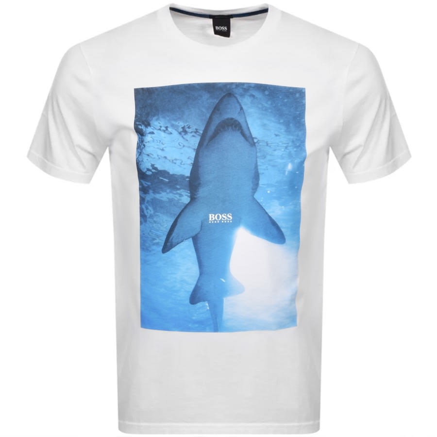 Alternative Image for ProductBOSS Tnoah 1 T Shirt White1